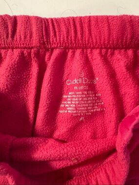 Cuddl Duds Hot Pink Fleece Lounge Pants